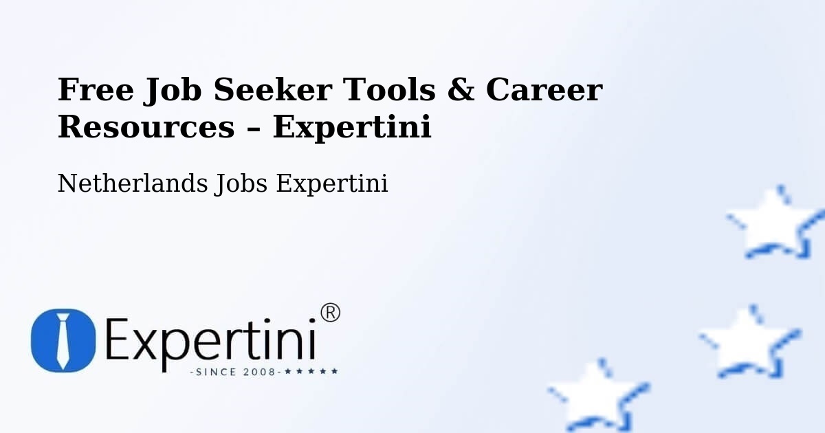 Free Job Seeker Tools & Career Resources – Ven - Ven, Netherlands Jobs Expertini