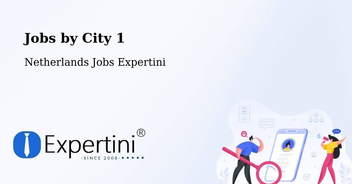 City Jobs in Netherlands - Expertini