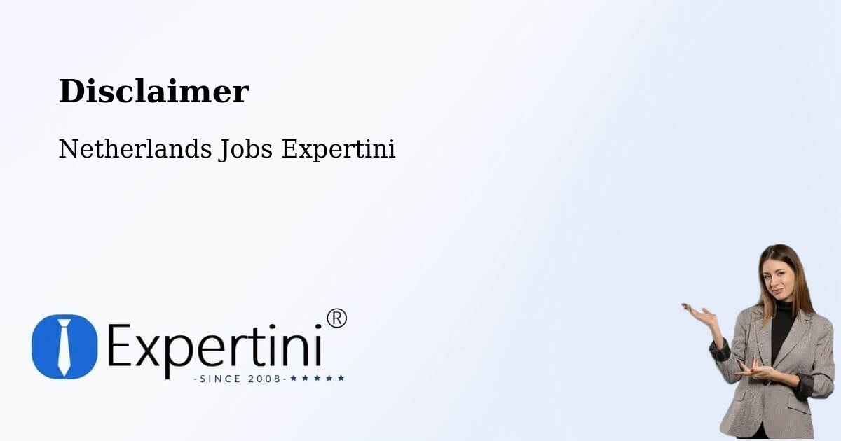 Disclaimer – Ven - Netherlands Jobs Expertini